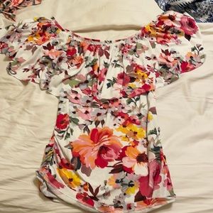 Venus floral print shirt